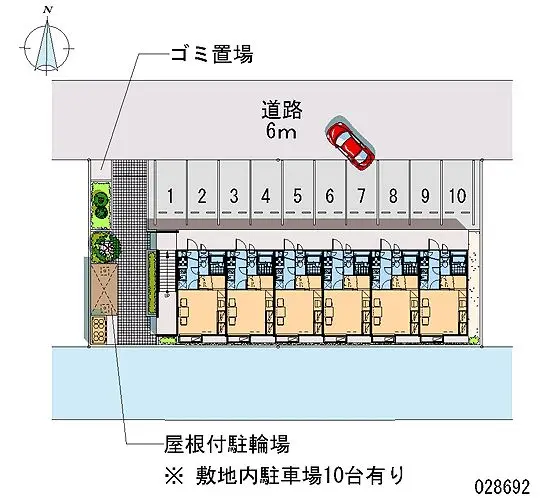 湖西市鷲津 月極駐車場